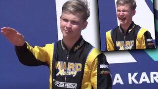 Yarışta birinci oldu, podyumda Nazi selamı dünyayı şoke etti! Genç Artem Severiukhin suskunluğunu bozdu