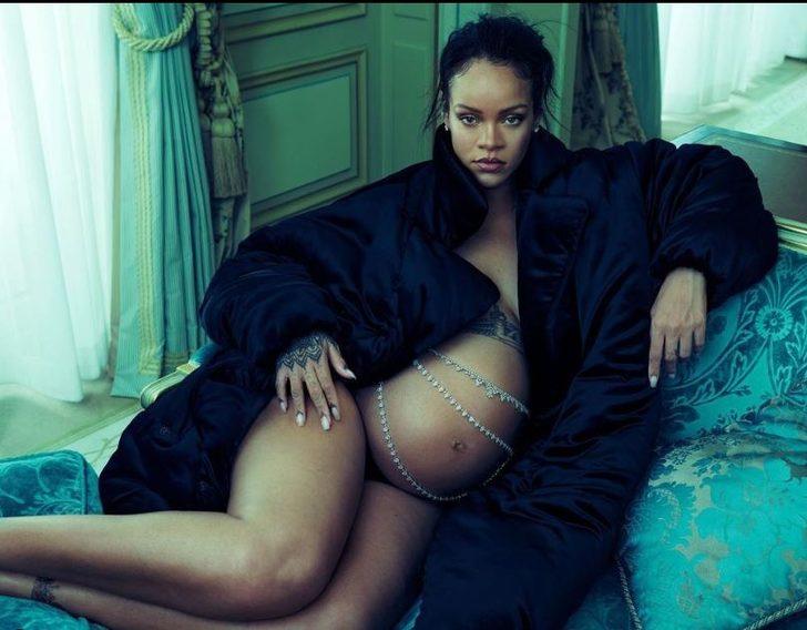Rihanna Vogue için poz verdi! Cesur hamile stili olay oldu G1