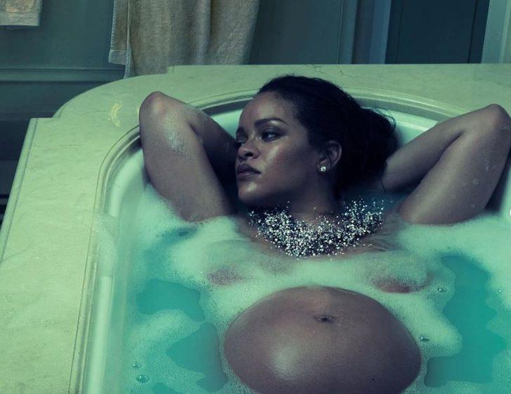 Rihanna Vogue için poz verdi! Cesur hamile stili olay oldu G3