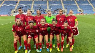 A Milli Kadın Futbol Takımı, İsrail'e mağlup oldu