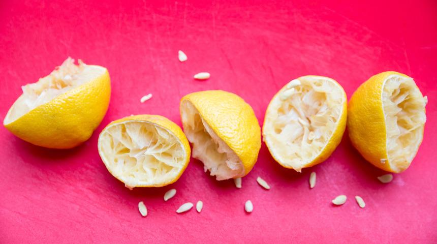 Limon kabuklarındaki mucize: Çözümü bir tutam limon kabuğunda