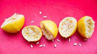 Limon kabuklarındaki mucize: Çözümü bir tutam limon kabuğunda