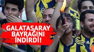 Son dakika: Ne yaptın Rambo! Galatasaray bayrağını indirmek için...
