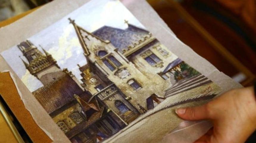 Hitler'in yaptığı resim a&ccedil;ık artırmayla satılacak