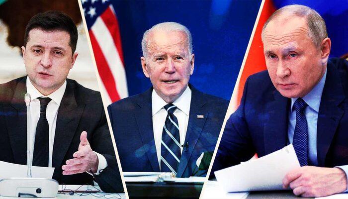 Rusya'dan Biden'a tepki, Zelenskiy'e yanıt! 'Kabul edilemez'