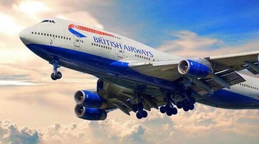 Şiddetli rüzgar nedeniyle 7 saatlik uçuş süresi 5 saate düştü