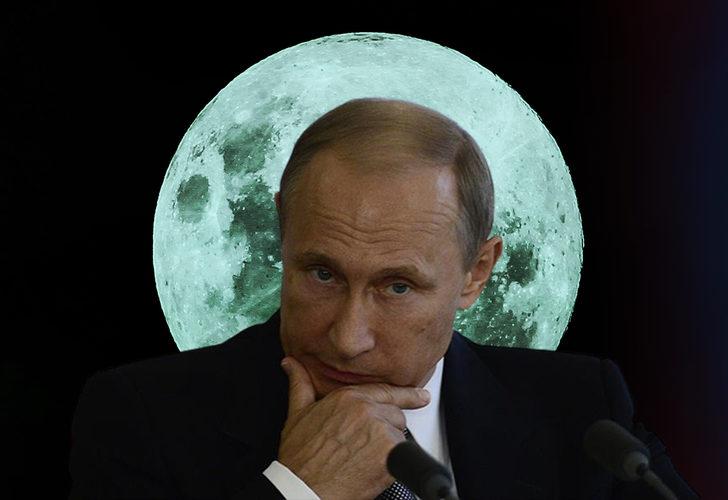 Putin, Ay'ı fethetmek istiyor! Rusya liderinin gözü bu kez göklerde