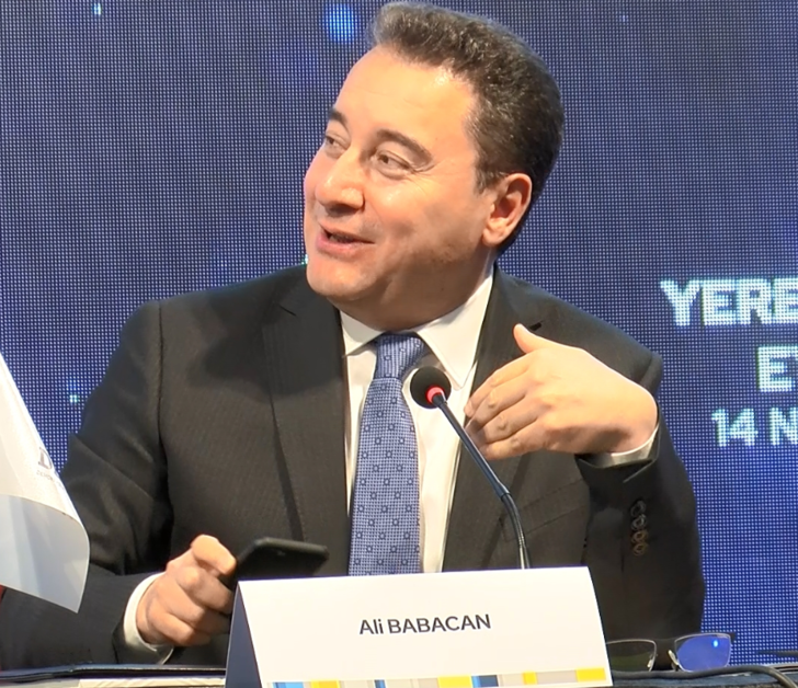 DEVA Partisi Genel Başkanı Ali Babacan: Tepeden inmeyeceğiz, önce mahalleliye soracağız