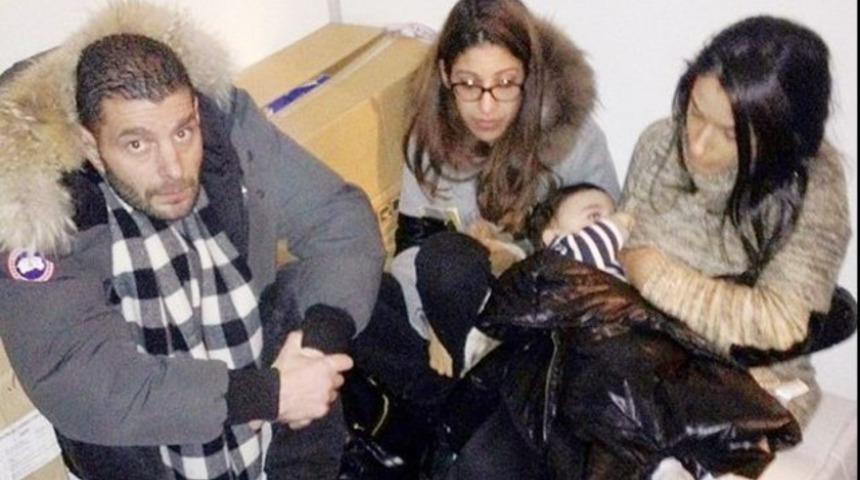 Buz odasında 5 saat böyle beklediler