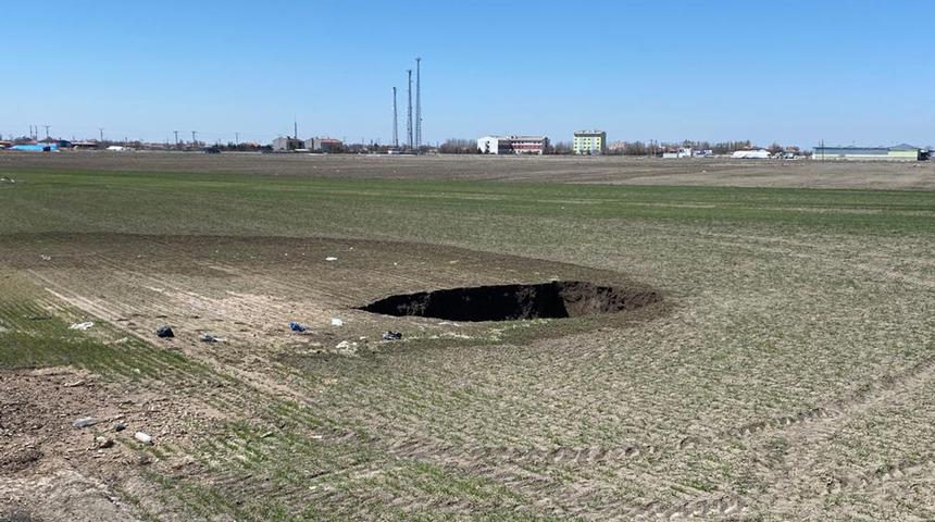 O bölgede de ortaya çıktı! Çalışmak için gittiğinde karşılaştı: 10 metre çapında...