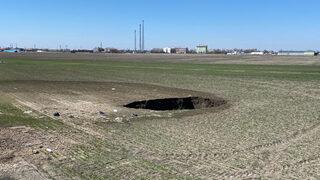 O bölgede de ortaya çıktı! Çalışmak için gittiğinde karşılaştı: 10 metre çapında...