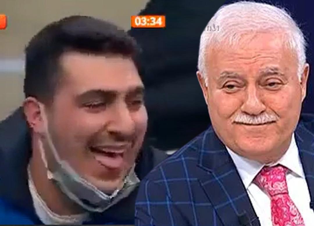 'Kadınlar photoshop yapıp bizi kandırıyor' sorusu! Nihat Hatipoğlu'nun tepkisi g&uuml;ndem oldu