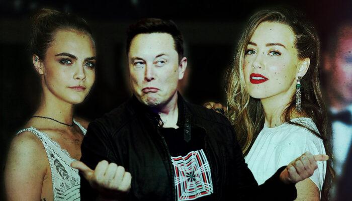 Elon Musk, Amber Heard ve Cara Delevingne ile üçlü ilişki yaşadı mı? İddialara yanıt verdi