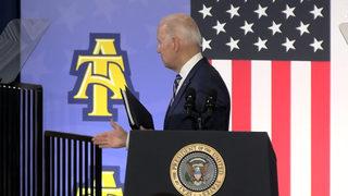 Sosyal medyada gündem oldu! Herkes Biden'ın davranışı konuşuyor