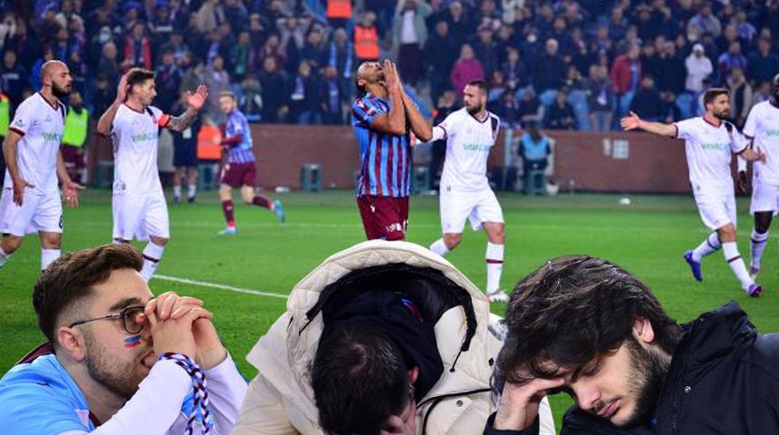 Trabzonspor puan kaybetmeye devam ediyor! Dikkat çeken sözler: Böyle giderse...