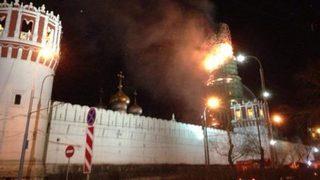 Nazım Hikmet'in mezarının yanındaki manastırda korkutan yangın