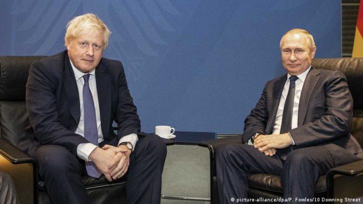 Rusya İngiltere Başbakanı Jonhsona'a seyahat yasağı getirdi