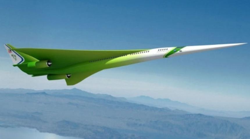 NASA tasarladı: S&uuml;personik jet geliyor