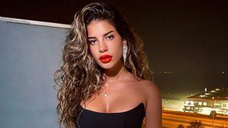 Fenomen İdil Naz Kaluç göğüs dekoltesiyle olay oldu! Sanki göstermediğin bir şey