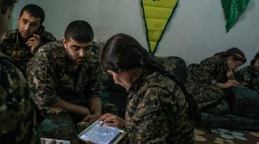 YPG b&ouml;yle g&ouml;steriyor ABD vuruyor