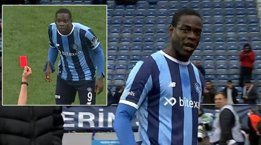 Son dakika: Ne yaptın Balotelli! Direkt kırmızı kart ve Trabzonspor detayı...