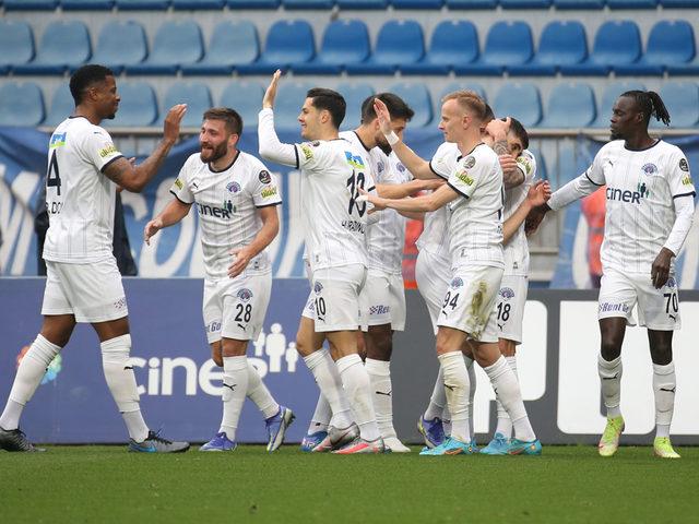 Kasımpaşa, 3 puanı 4 golle aldı