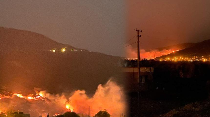 Hatay'da orman yangını! Saatlerdir sürüyor, yerleşim bölgesi tehdit altında