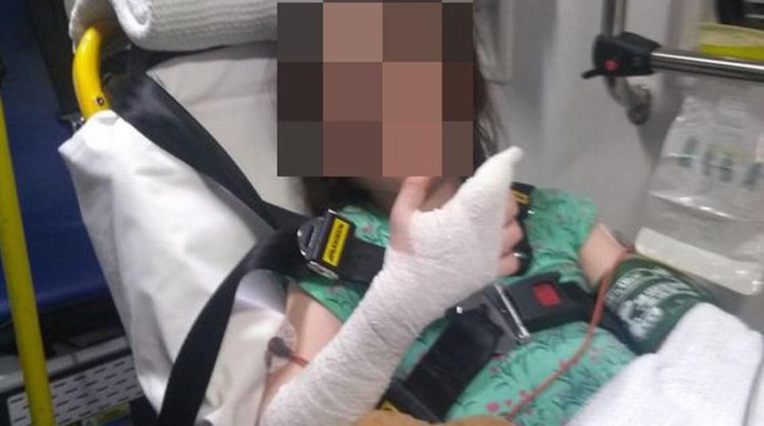 Piknik kabus oldu! Küçük kız korku içinde hastaneye koştu