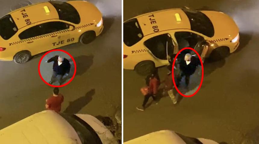 İstanbul’da taksici dehşeti! ‘Seni bıçaklarım’ diyerek çifti kovaladı…