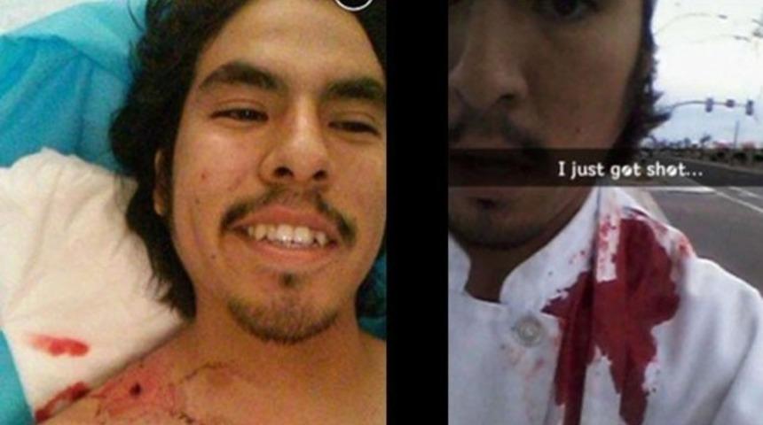 'Vuruldum&rsquo; selfiesi