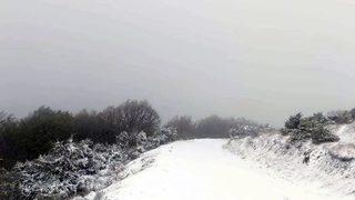 Trakya'da kar yağışı! Yüksek noktalar beyaza büründü