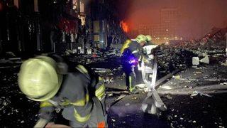 Ukrayna'da bir ilk! Yabancı kurtarma ekibi kente ulaştı