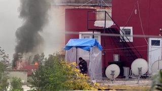 Mersin'de 'gizemli kazı'nın yapıldığı ev yandı! MİT gözetiminde 1 yıl sürmüş, ne olduğu merak ediliyordu