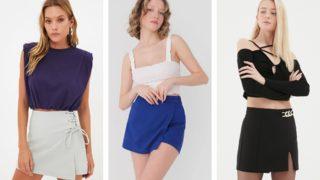 2022 Baharında dolabınızda kesinlikle bulunması gereken hem tatlı hem rahat şort etek önerileri