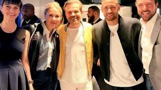 Beren Saat ve Kenan Doğulu Neymar'la buluştu