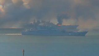 Rus askerin annesinden şok iddia! Moskova kruvazöründe 40 asker öldü, çok sayıda asker yaralandı