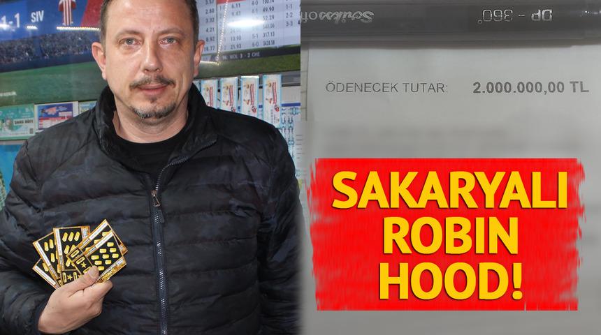 Bu da Sakaryalı Robin Hood! 2 milyon TL ikramiye kazanınca bakın ne yaptı