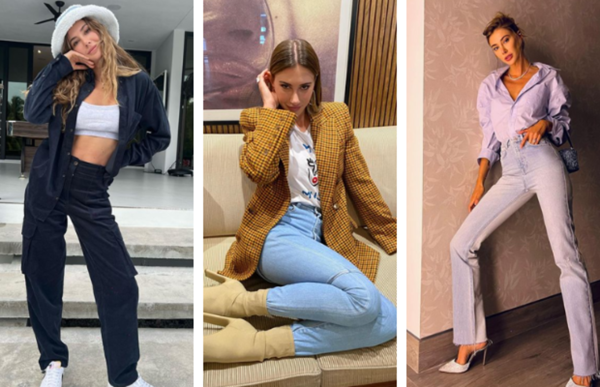 Şeyma Subaşı'nın sevilen kot kombinlerine uygun fiyatlı alternatifler