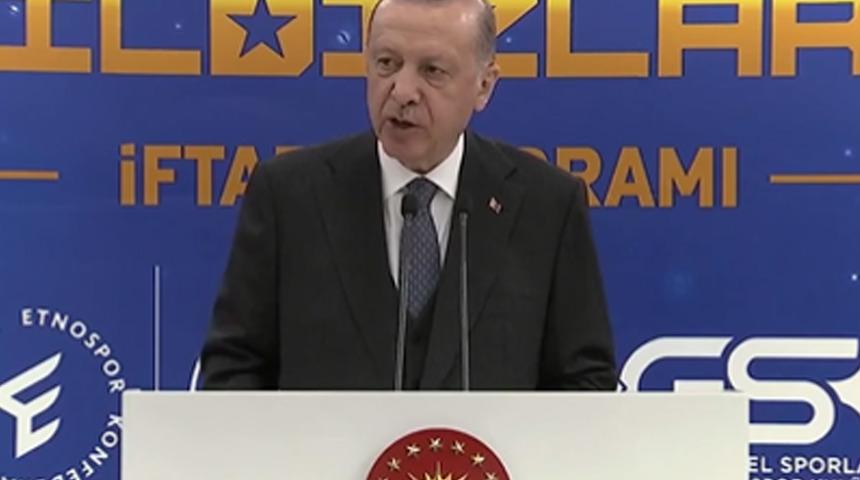 Son Dakika: Cumhurbaşkanı Erdoğan'dan Sporun Yıldızları İftar Programı'nda önemli açıklamalar