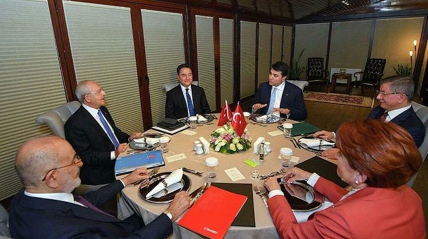 6 lider anlaşmıştı! Muhalefetin "seçim güvenliği komisyonu" göreve başlıyor