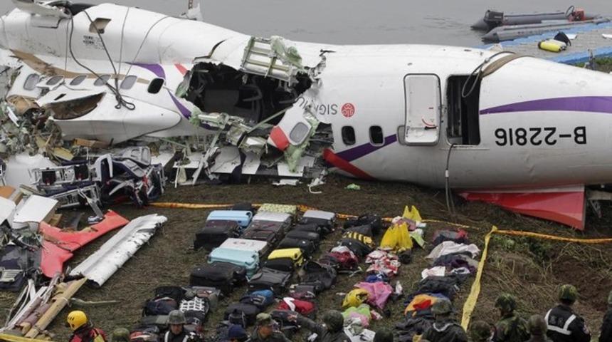 Tayvan'daki uçak kazasıyla ilgili şok detay