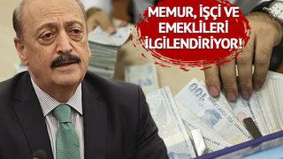 Son dakika: Memur, işçi ve emekli maaşlarına artış mı geliyor? Bakan Bilgin tarih verip duyurdu