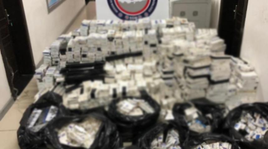 Kaçak sigara üreticilerine darbe! Piyasa süreceklerdi