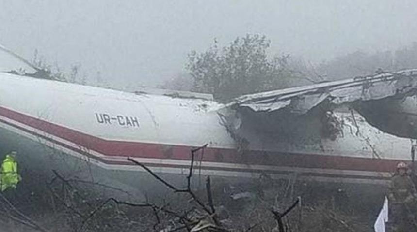Son dakika: Ukranya'ya ait AN-26 tipi nakliye uçağı düştü! Zaporizhzhia'daki uçak kazasında ölü ve yaralılar var