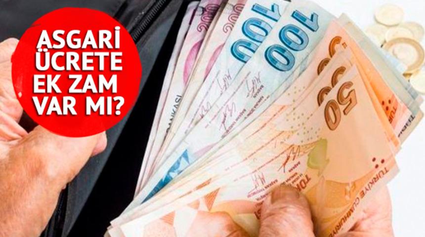 Asgari ücrete ek zam ihtimali öne çıktı! Gönülleri rahatlatan açıklama geldi! Tarih verildi...