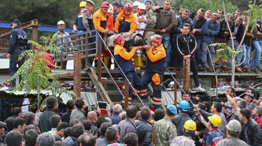 Soma'da faciadan sonra yardım kazası