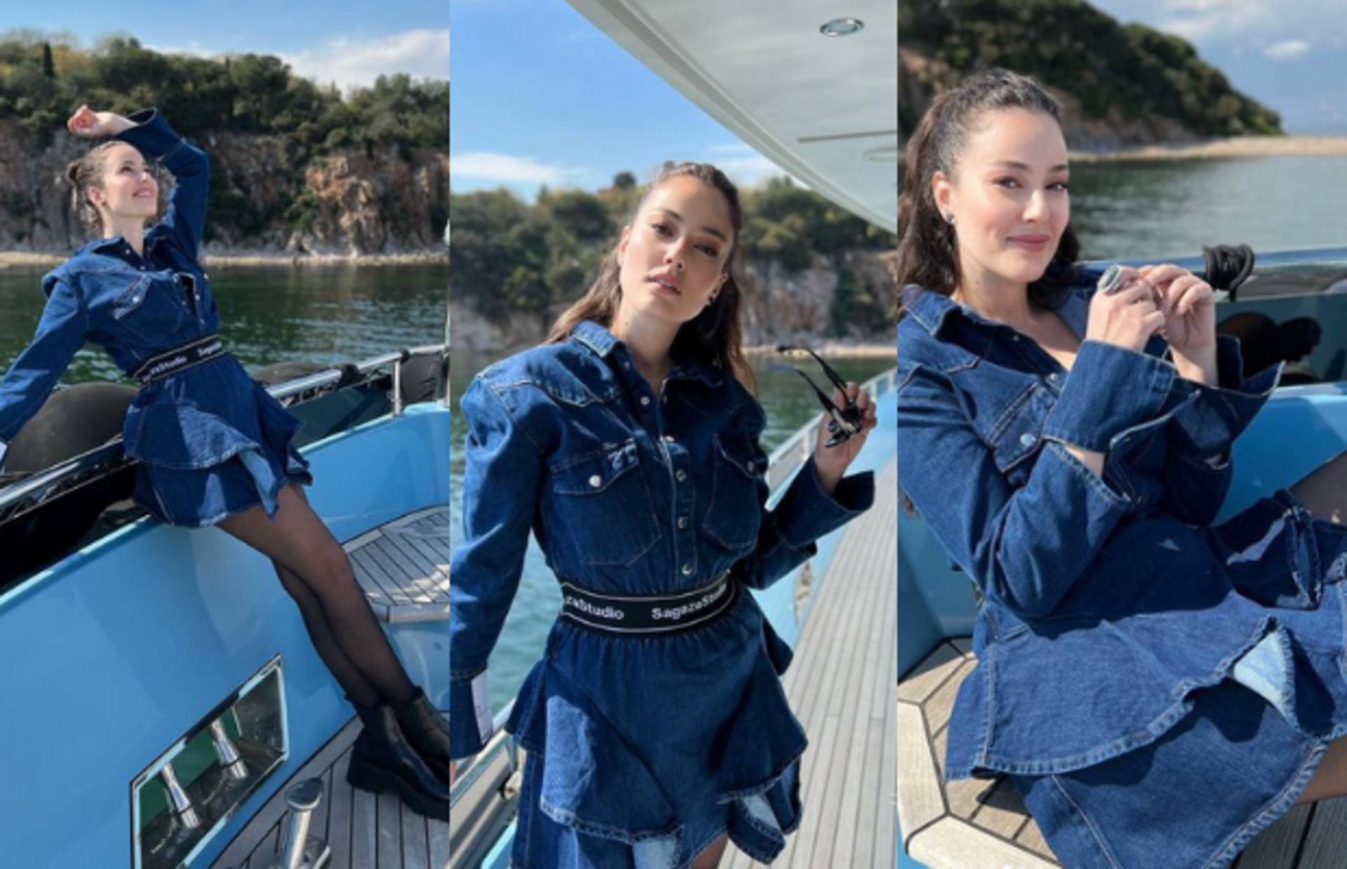 Pelin Akil'in beğeni yağmuruna tutulan fotoğrafındaki çok beğenilen elbiseye uygun fiyatlı öneriler