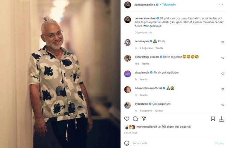 Tunç Kökkaya'nın ani ölümü sanat dünyasını yasa boğdu G1