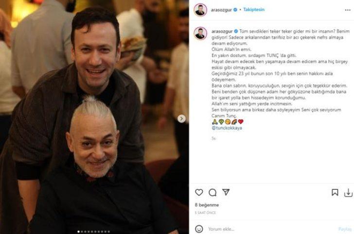 Tunç Kökkaya'nın ani ölümü sanat dünyasını yasa boğdu G4