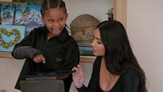 Kim Kardashian'ın oğlu seks kasedinden bir kareye denk geldi! Yaşananlar kurgu mu?
